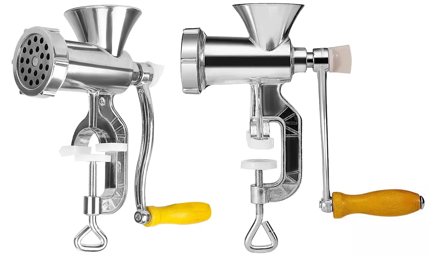 iMounTEK Heavy-Duty Manual Meat Grinder with Sausage Maker