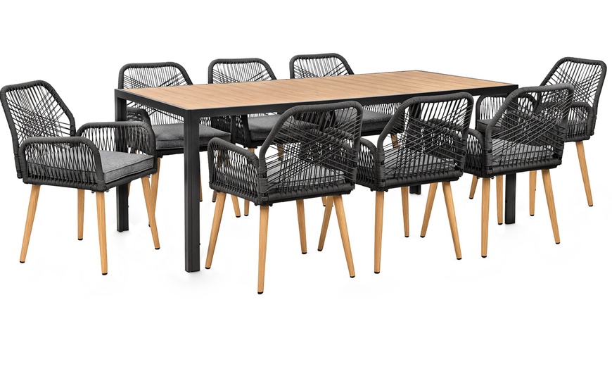 Image 13: Salon de jardin "Mireva" de Swing&Harmonie pour 6 ou 8 pers.