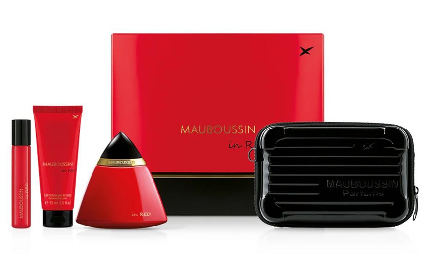 Image 2: Coffret parfum Mauboussin "In Red" ou "My Twist" pour femme