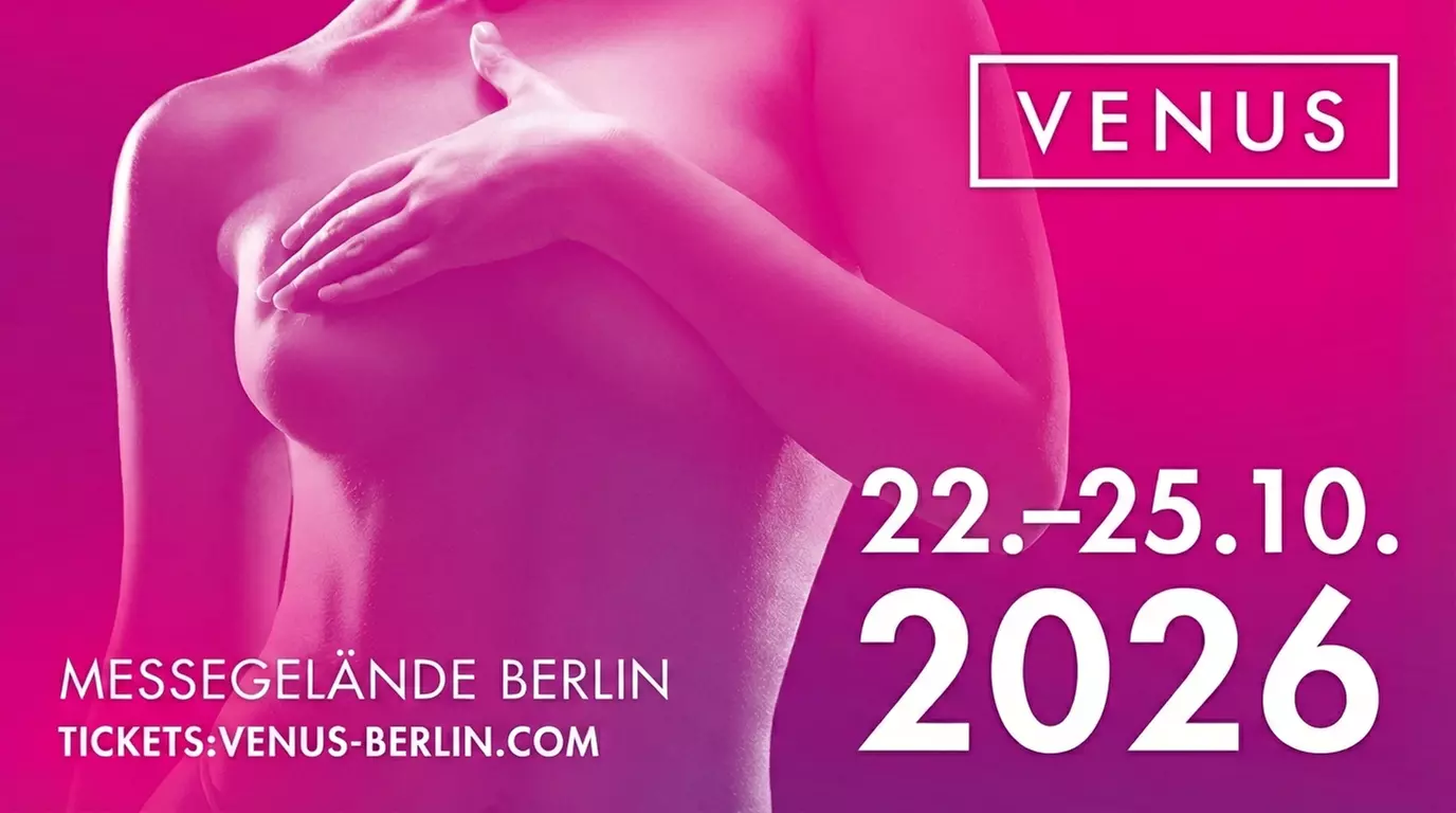 Ticket für die VENUS 2026 – Erotik- & Lifestyle-Messe am 22.-25.10.26