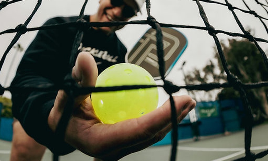 Image 2: Enjoy Unlimited Weekday Pickleball Fun with Free Paddle Rental!