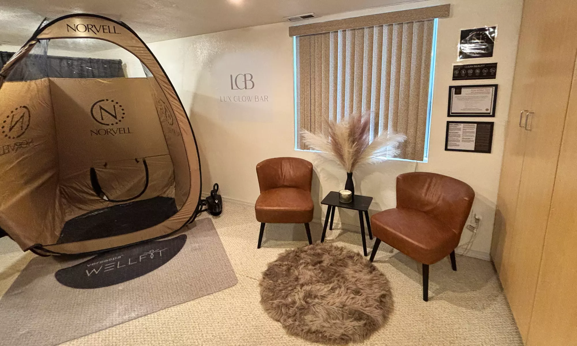 Glow with 1 or 2 Custom Norvell, Rapid Airbrush Spray Tan & More 