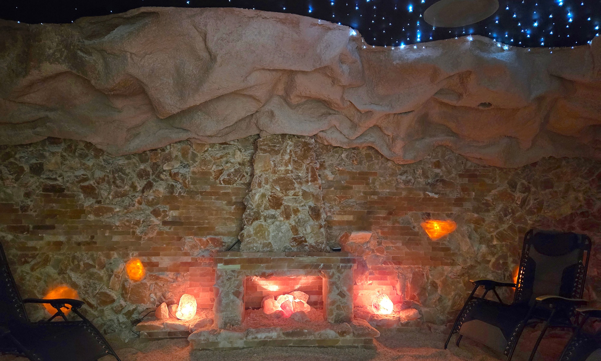 Relax with a 45-Minute Sauna or Salt Cave Experience