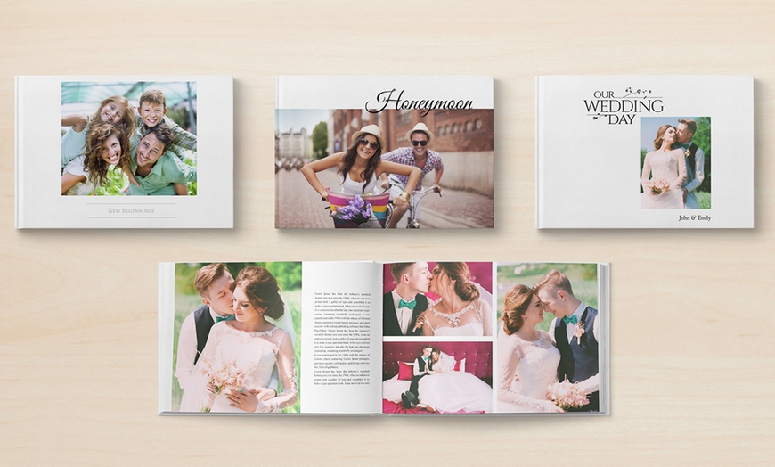 Image 10: One, Two, or Three A5 or A4 100 Page Photobooks from Printerpix