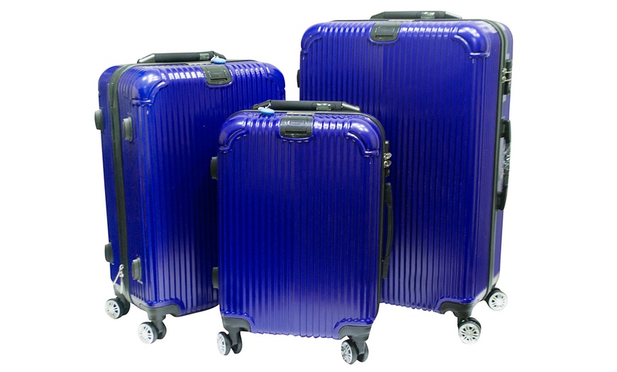 Image 3: Hard Cover Luggage Set 