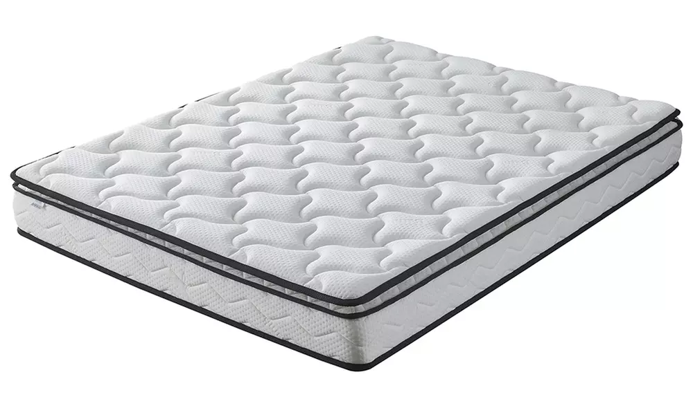 Lit Rome en tissu design élégant, Sampur