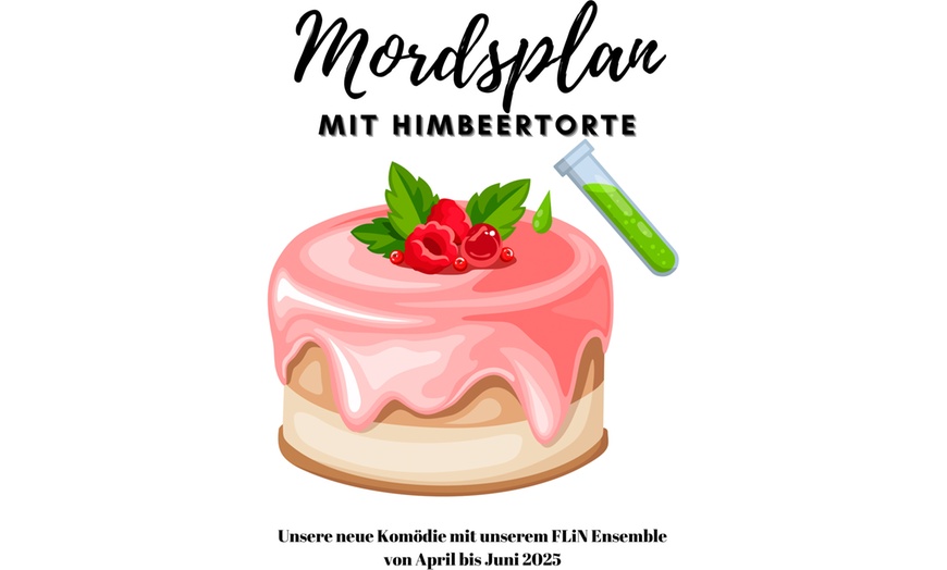 Image 1: 2 Tickets für Mordsplan mit Himbeertorte vom 10.04.-15.06.2025