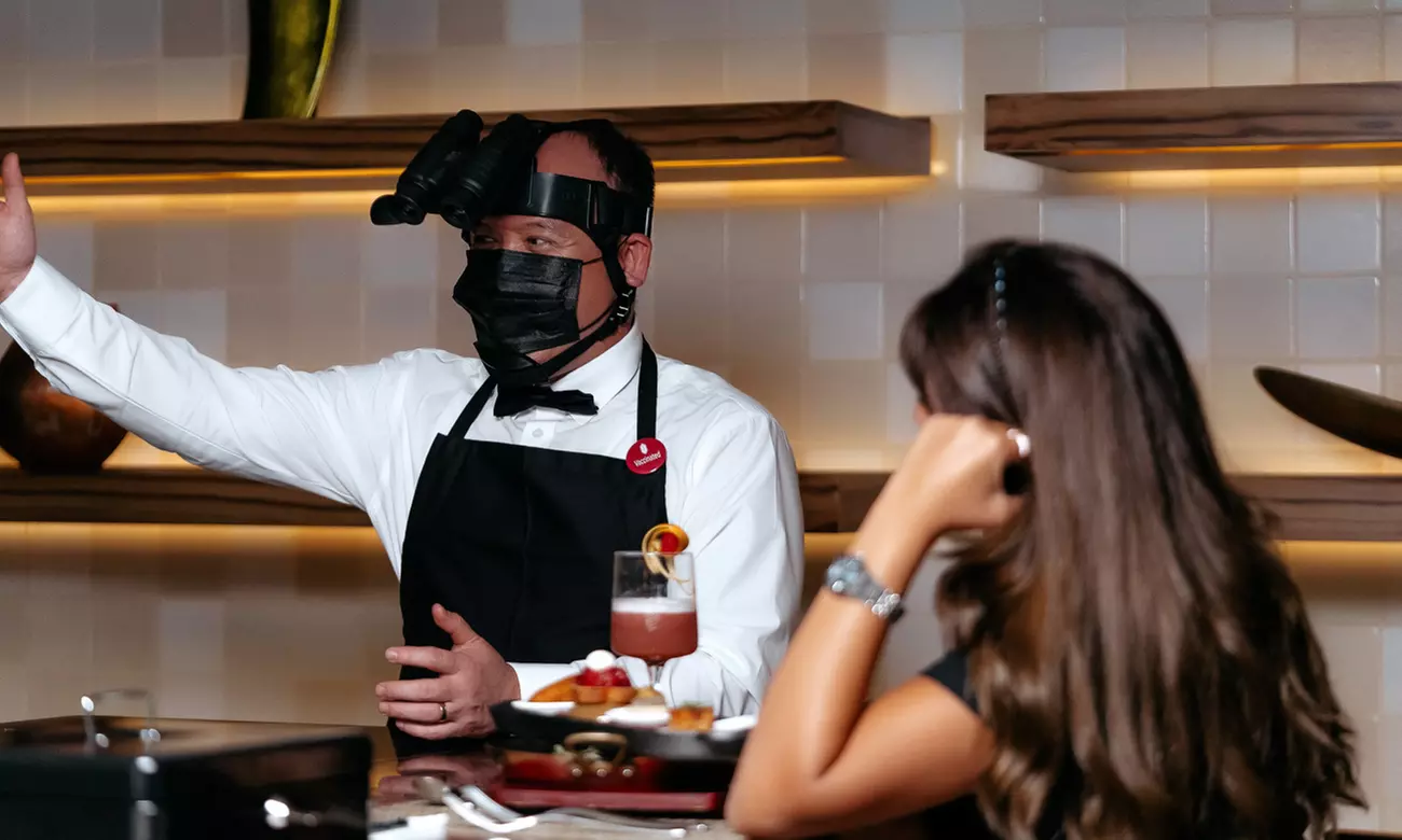 5* Dine in the Dark Experience