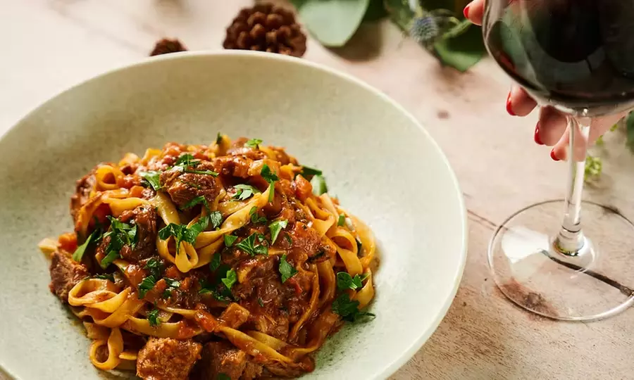 2-Course Italian Meal with a Glass of Wine for Up to Four