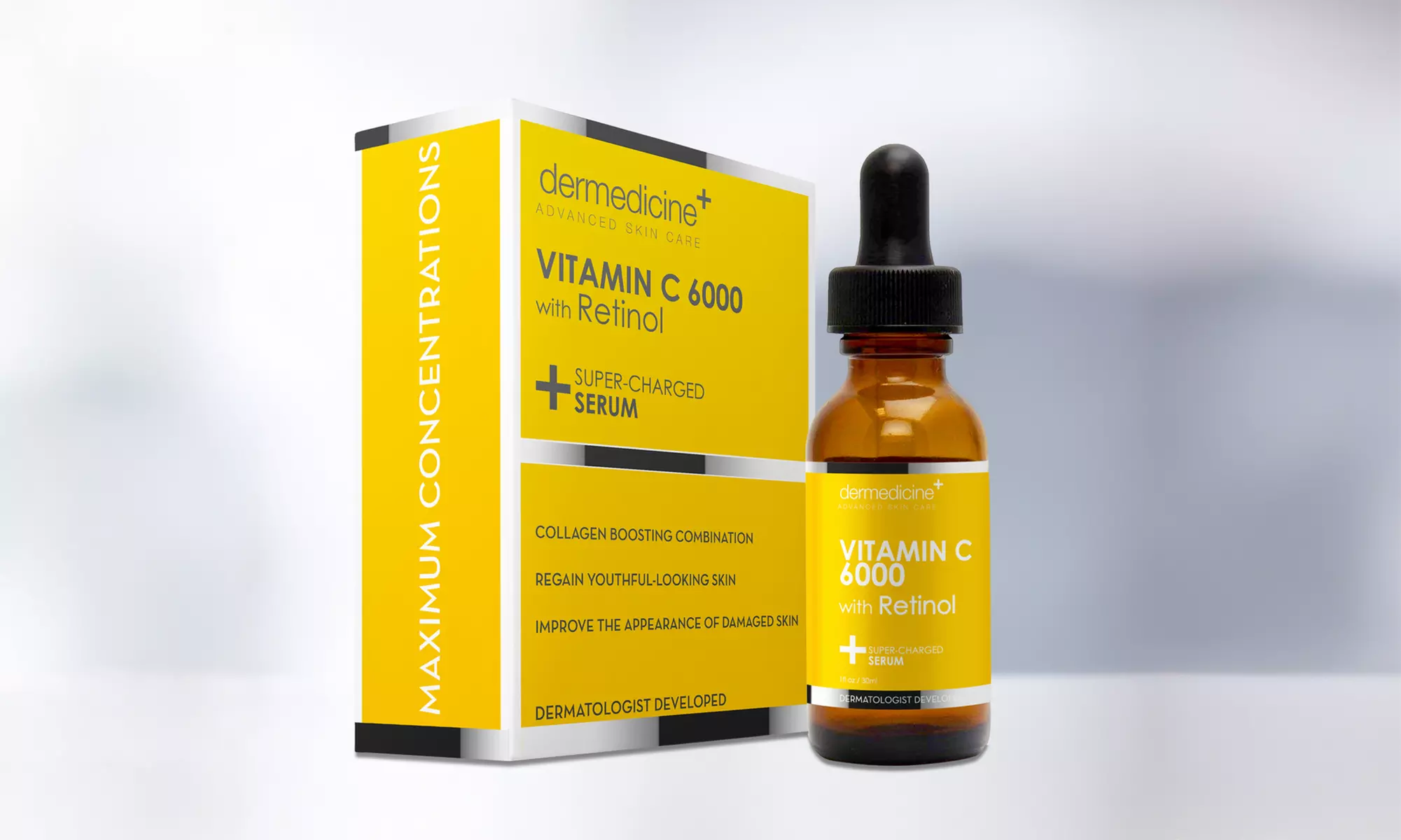 1 Bottle of Vitamin C 6000 w/ Retinol