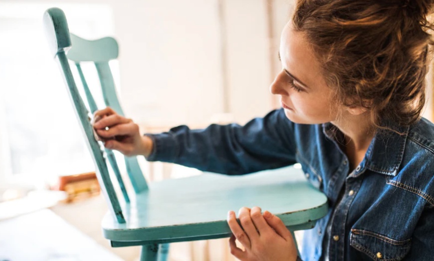 Image 1: Save Up to 83% on a Furniture Restoration Course