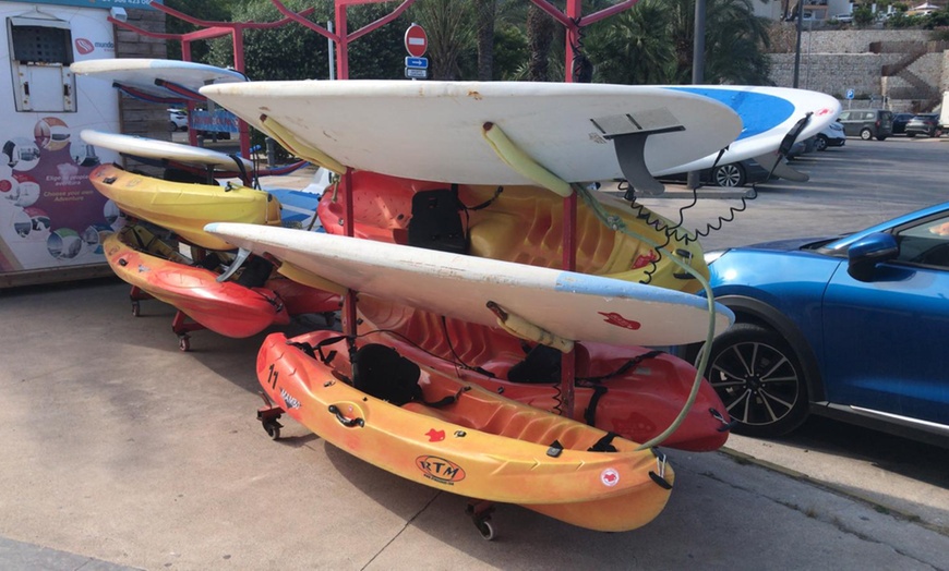 Image 4: 1 o 2 horas de paddle surf o kayak individual o doble 