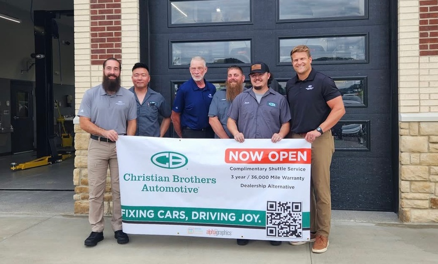 Image 2: Expert Oil Change & Free Safety Check at Christian Brothers Automotive