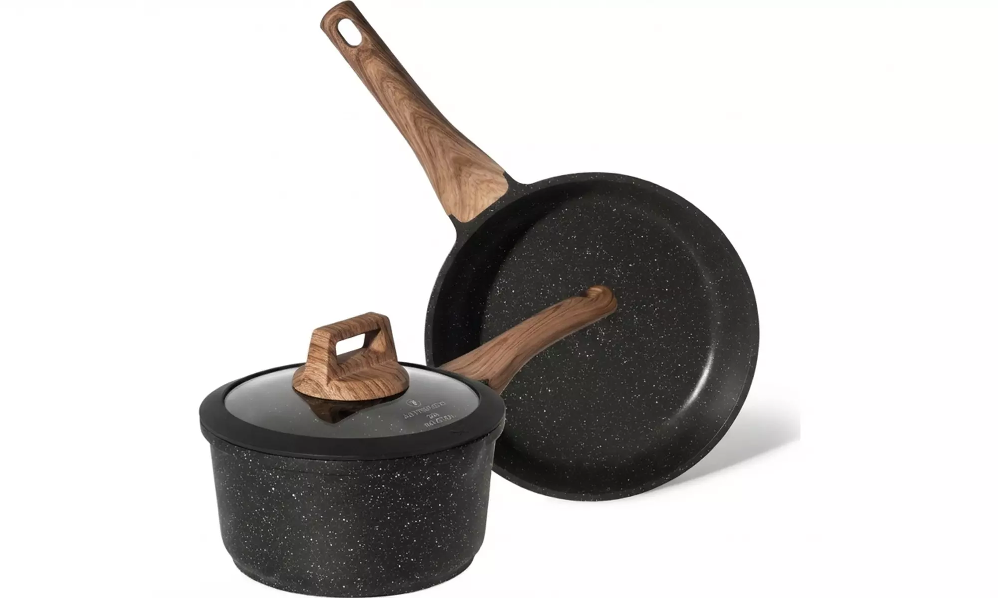 Poêle à frire Just Perfecto avec couvercle et casserole en option