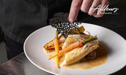 Menu des délices en 3 services pour 1 personne - Restaurant Ailleurs Westotel Pornic