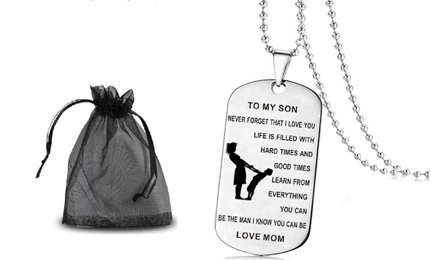 Image 5: Love Message Necklace