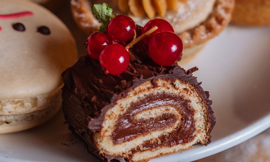 Image 10: Sparkling Afternoon Tea with Prosecco: Holiday Cheer at The Crazy Bear