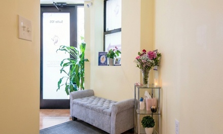 60 Min Massage with Aromatherapy & Feet Hydration Treatment w/ Feet Polished & Hydra Butter Cream-(Mon-Thur) - Capital Blossom Day Spa