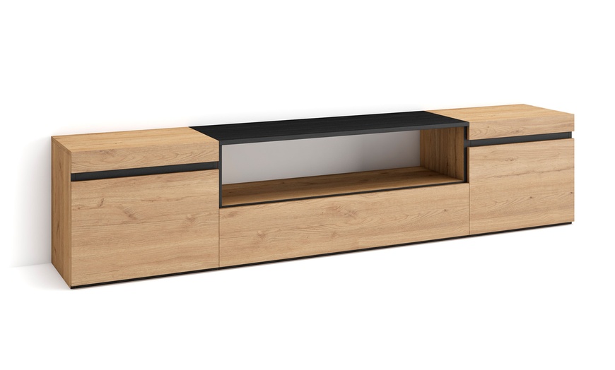 Image 15: TV Stand Cozy 200 cm in different colours and large storage capacity