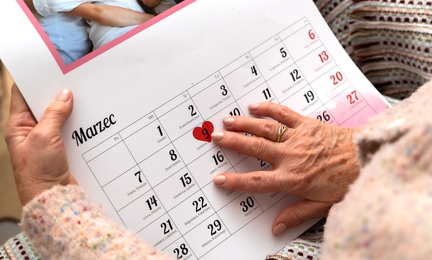 Image 7: Personalizowane kalendarze biurkowe i ścienne z własnymi zdjęciami