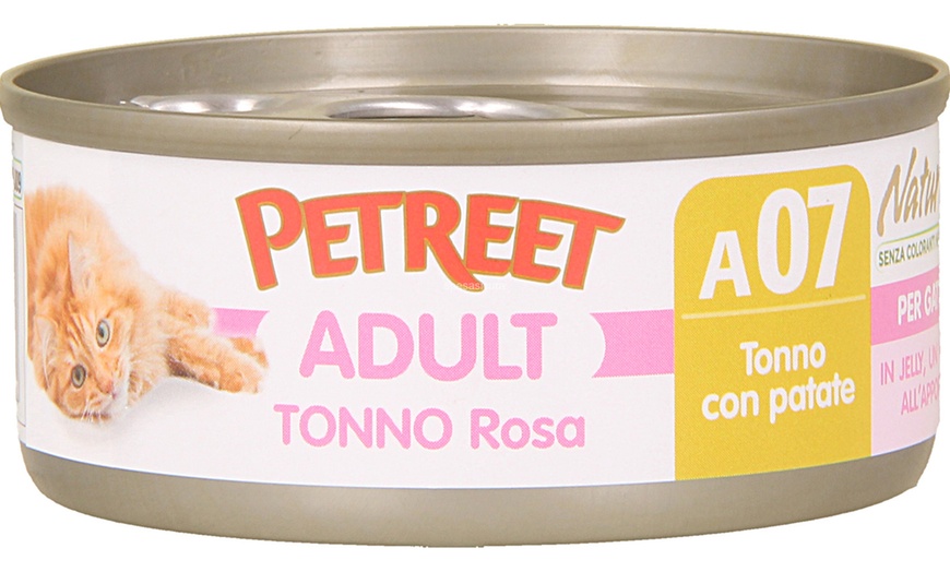 Image 33: Box Petreet per gatti con 60 scatolette da gusti misti