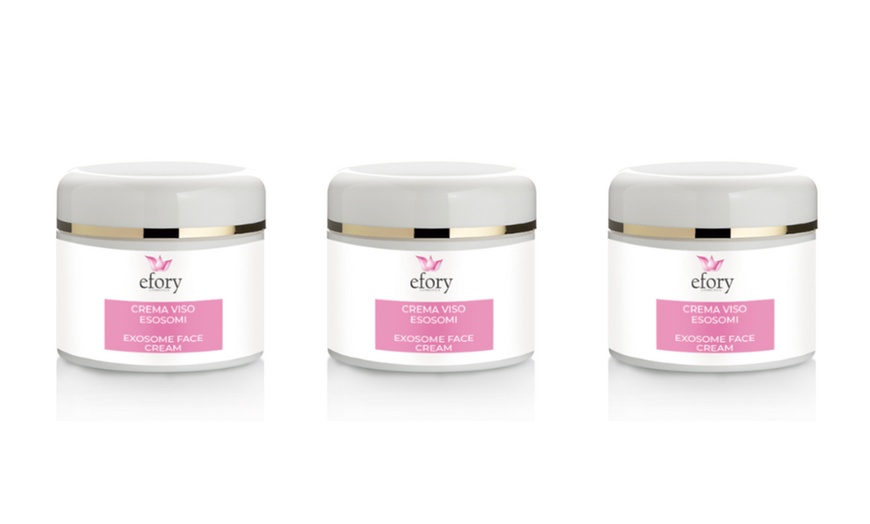 Image 3: 1, 2 o 3 creme viso agli esosomi Efory Cosmetics