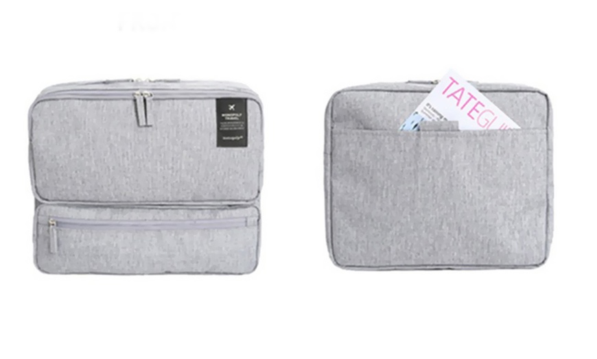 Image 6: Multi Compartment Travel Bag