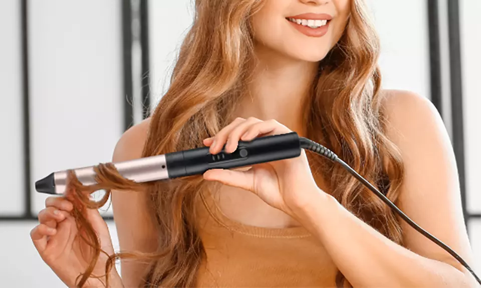 Fer à friser avec 6 embouts interchangeables - Second Medium