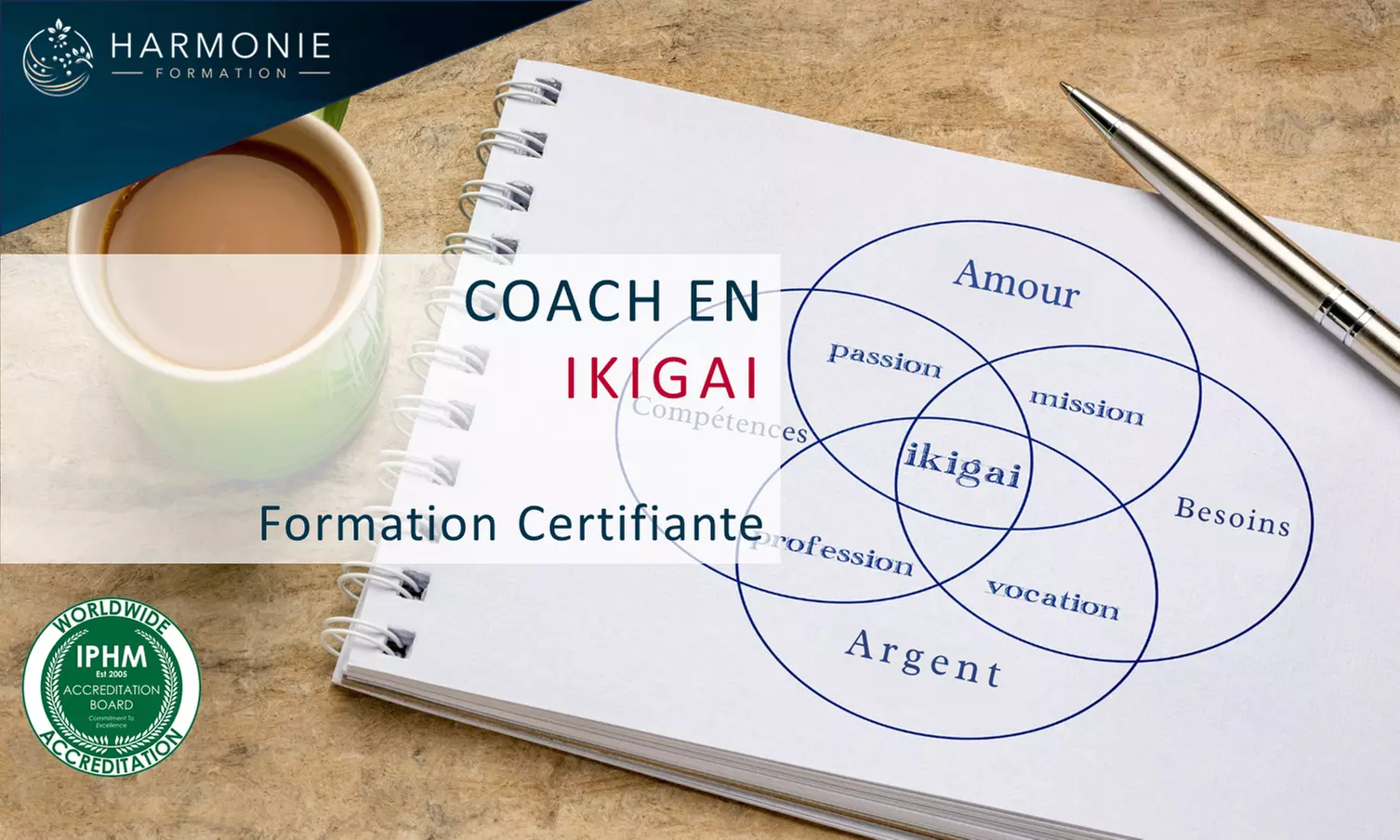 Formation Ikigai : coaching, sens & développement personnel