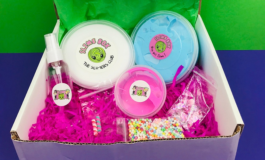 Image 3: One Month Slime Box Subscription