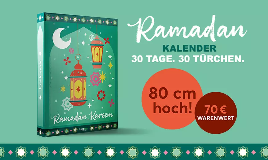 XXL Ramadan Kalender 2026 - 100 % halal