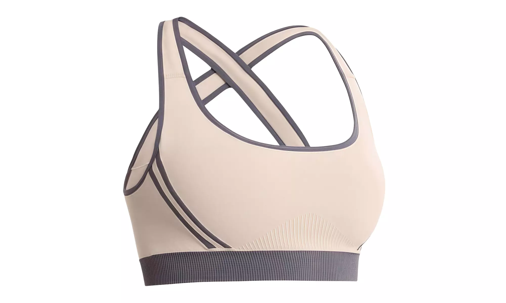 Women’s Seamless Cross-Back Sports Bra Set