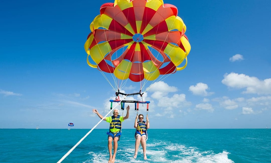 Image 5: Parasailing at Bissalama Travels