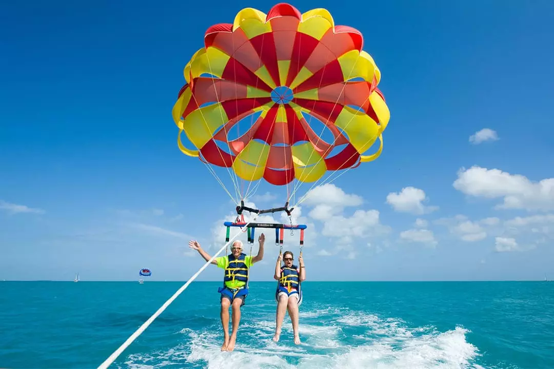 Parasailing at Bissalama Travels