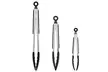 iMounTEK Stainless Steel Locking Tongs Set with Silicone Tips for BBQ & Kitchen - Second Medium