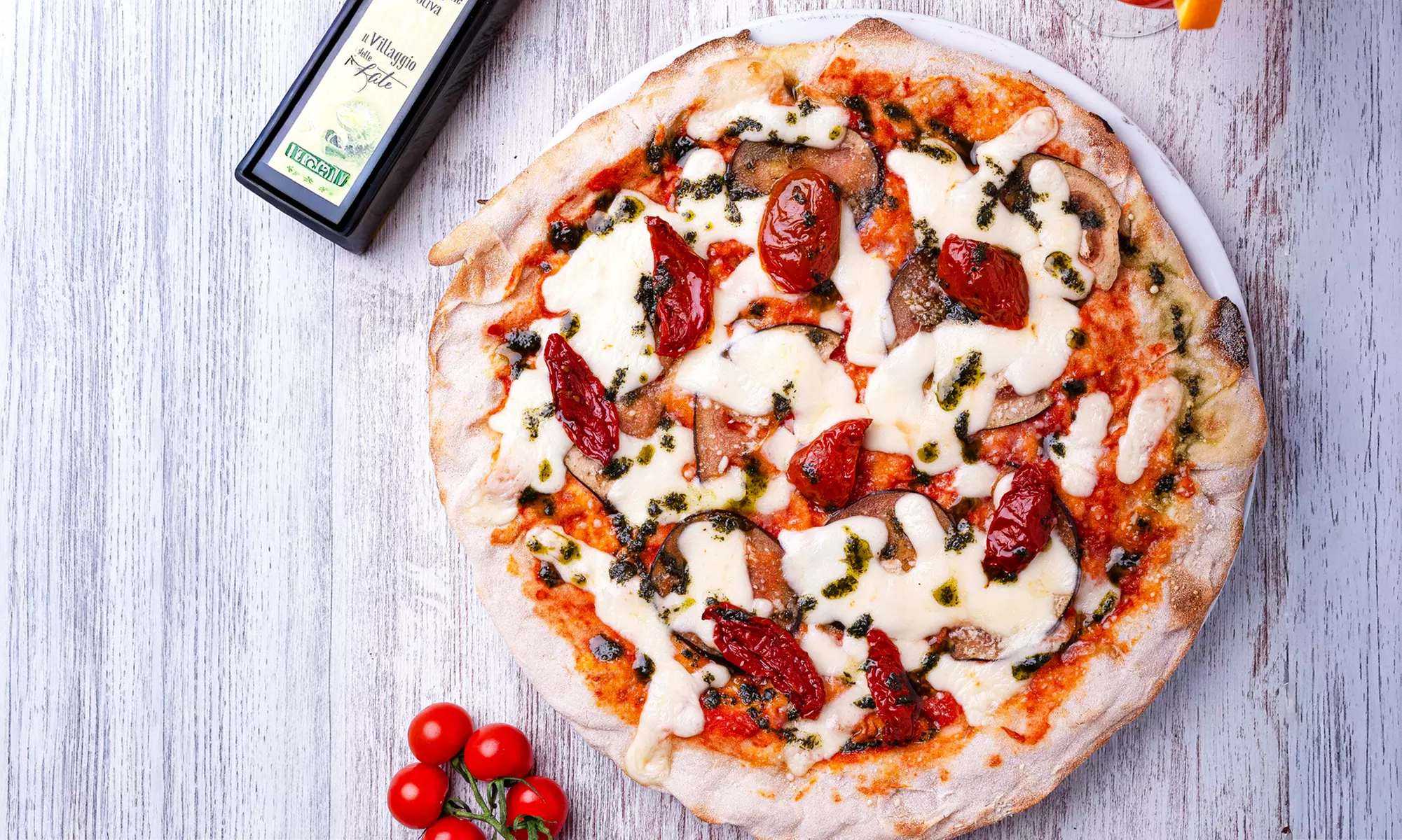 Menús para 2 o 3 personas con pizzas, pasta y más