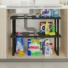 Image 1: Mobiletto organizer da cucina per sotto lavello