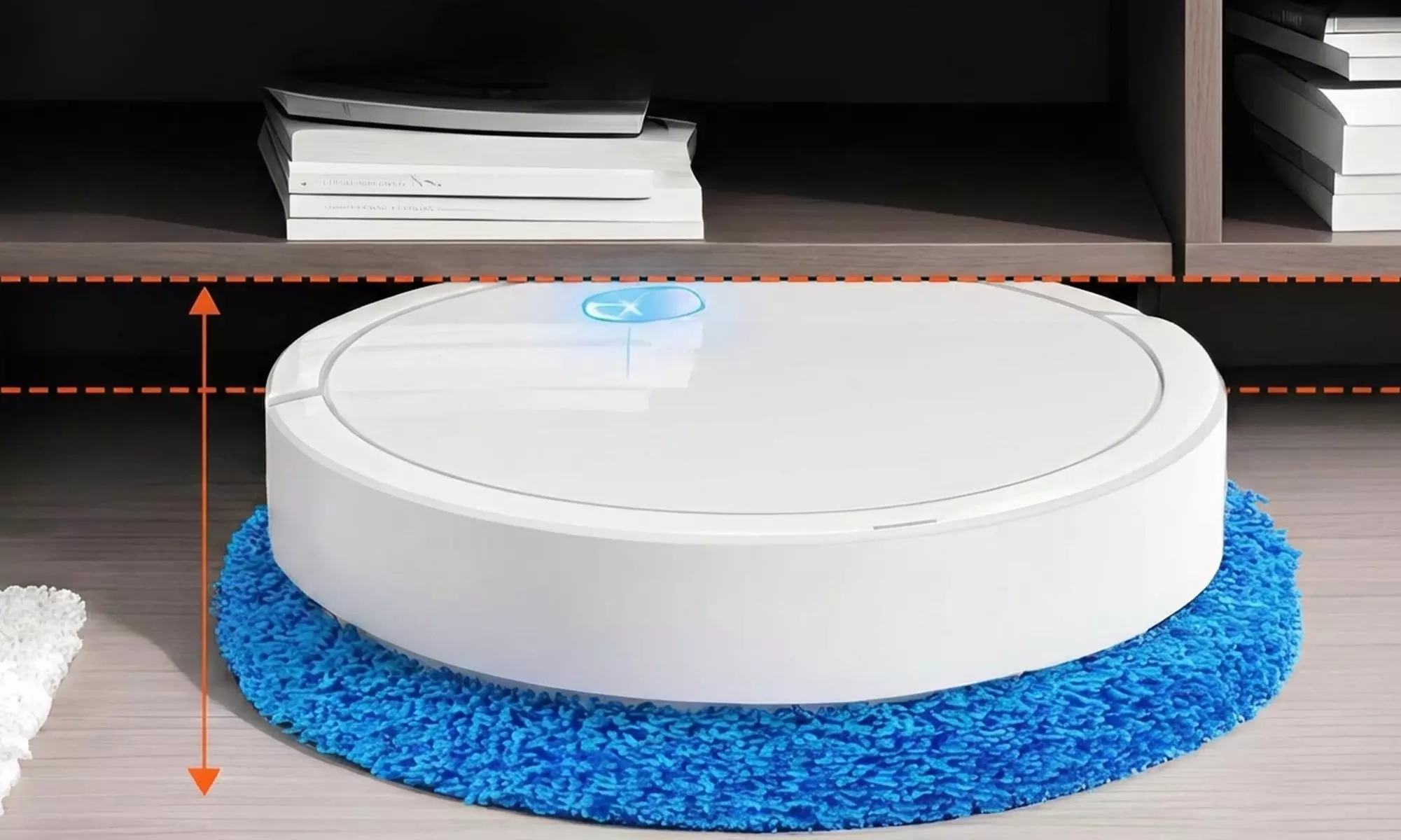 Kompakter Wischroboter