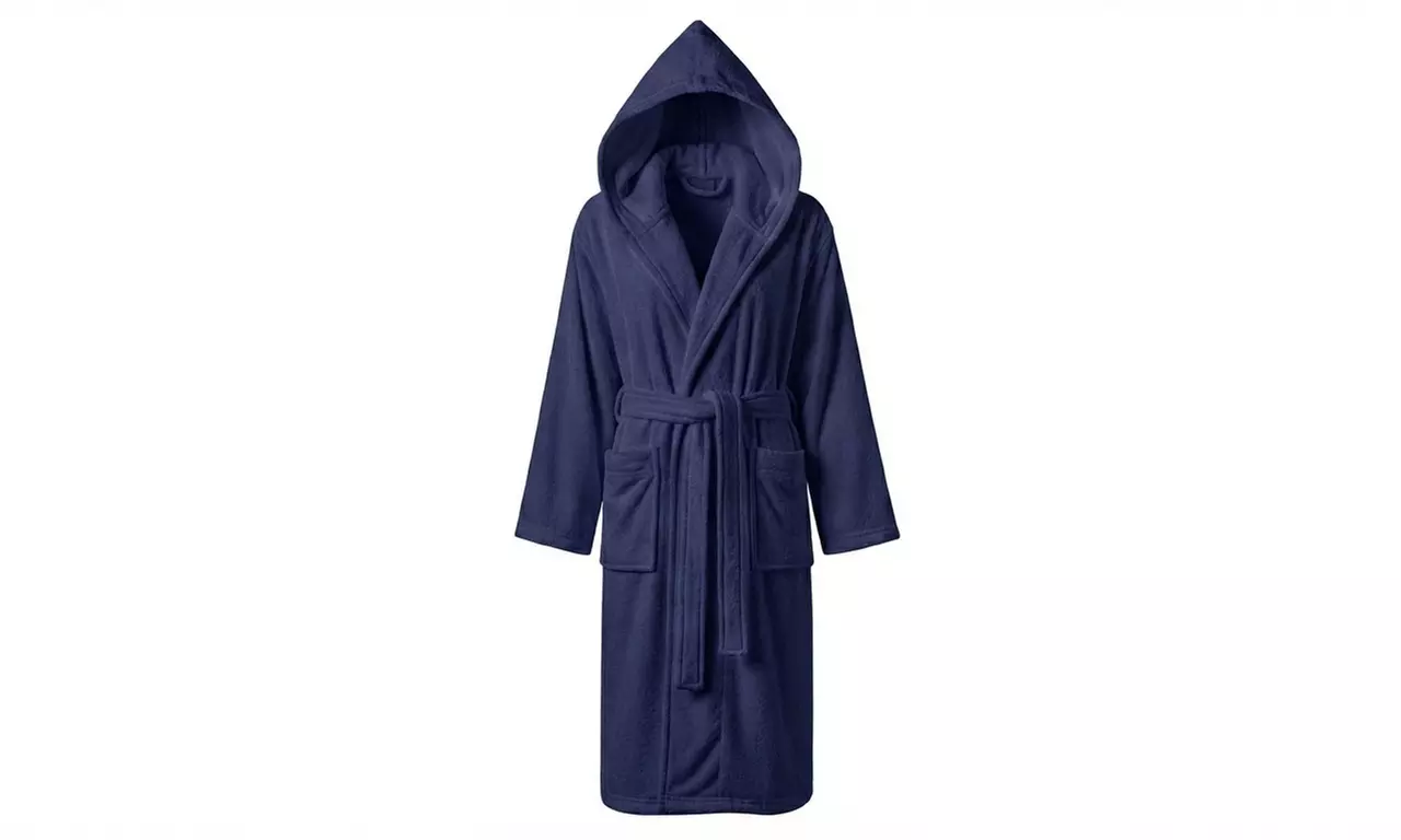 Accappatoio unisex con cappuccio in spugna Sophie