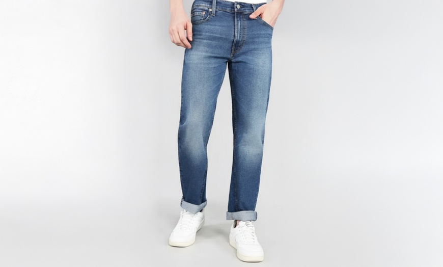 Image 17: Levi's 505 Men's Straight Fit Jeans