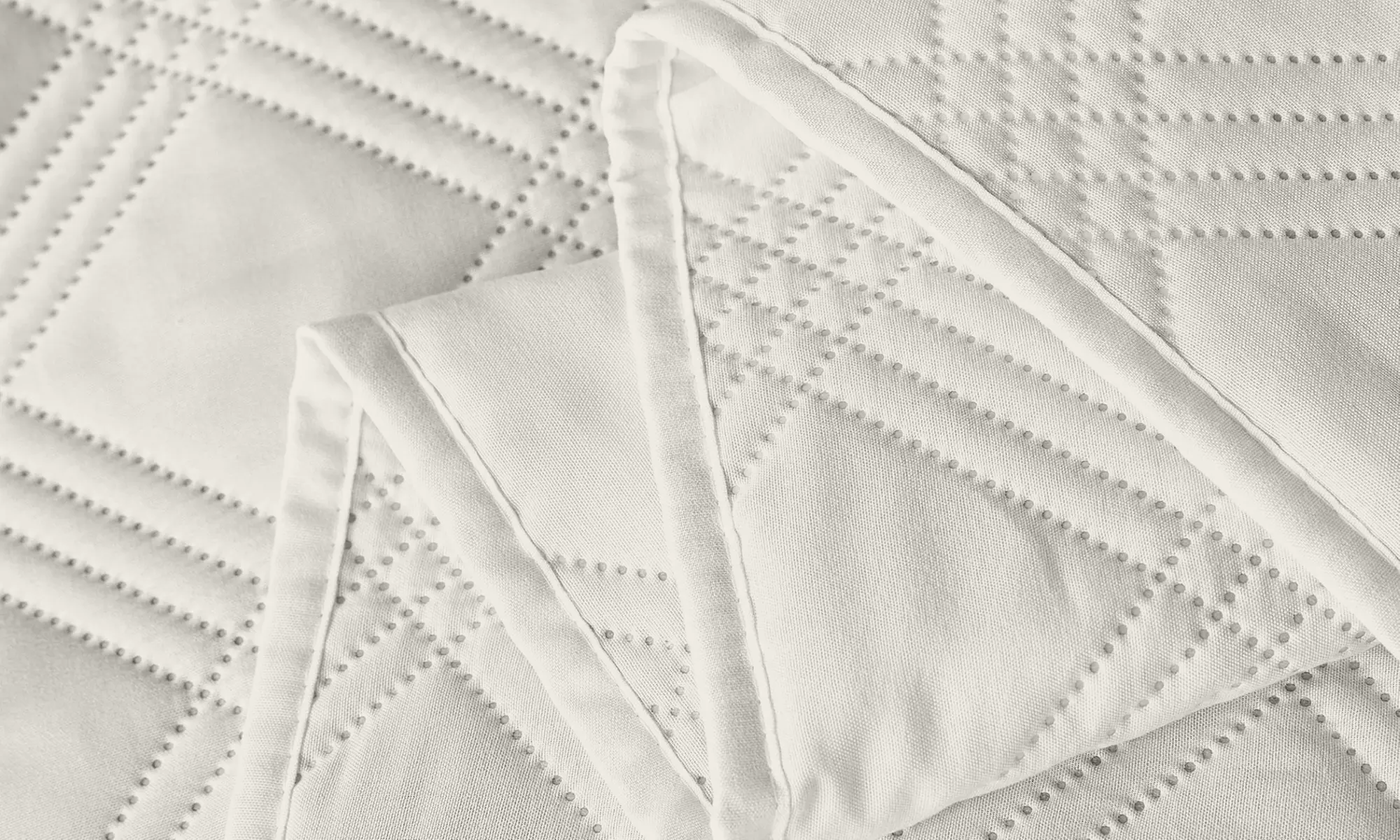 Couvre-lit léger matelassé "Birmingham" en satin