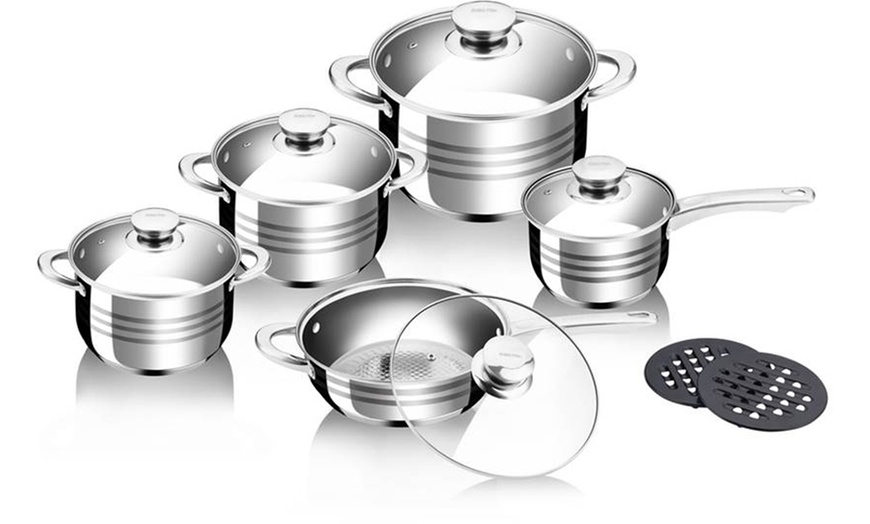 Image 9: Batterie de cuisine 12 pièces inox Royalty Line
