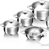 Image 9: Batterie de cuisine 12 pièces inox Royalty Line