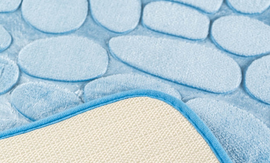 Image 5: Juego de 3 alfombrillas absorbentes y antideslizantes para el baño