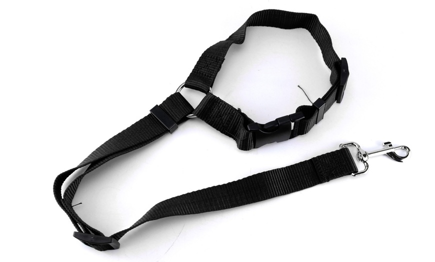 Image 1: 1-2 Pack Nylon Dog Seat Belt Harness Leash Clip Vehicle Car Pet for Dogs