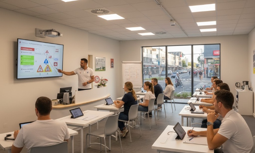 Image 1:  Stage récupération de points à l'auto-école Olive du Pré