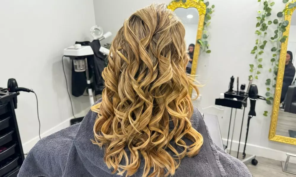 Get Wash, Cut, & Blow Dry w Optional Root Colour, or Full Head Colour!