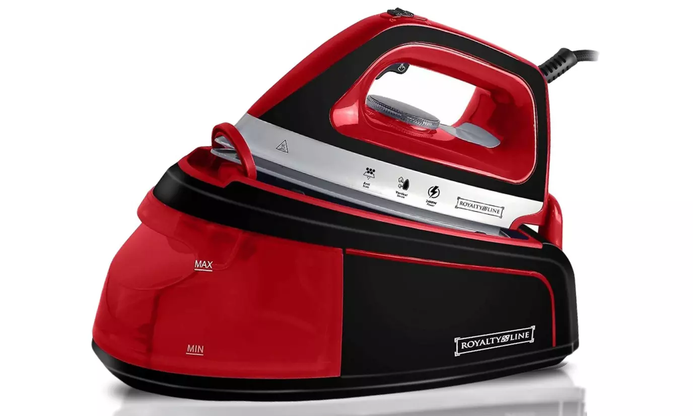 Centrale vapeur 2300 W rouge de Royalty Line