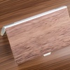 Image 10: One or Two Personalized Engraved Wooden Business Card Holders