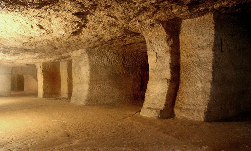 Image 1: Beer Quarry Caves Entry